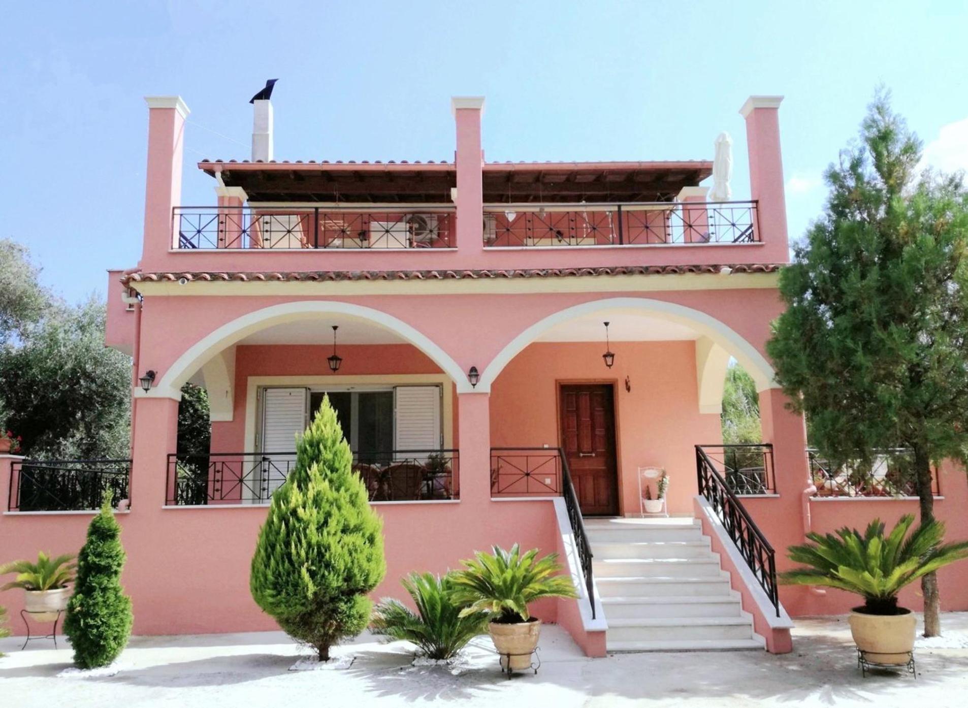 Villa Valia Seaside Ýpsos Buitenkant foto
