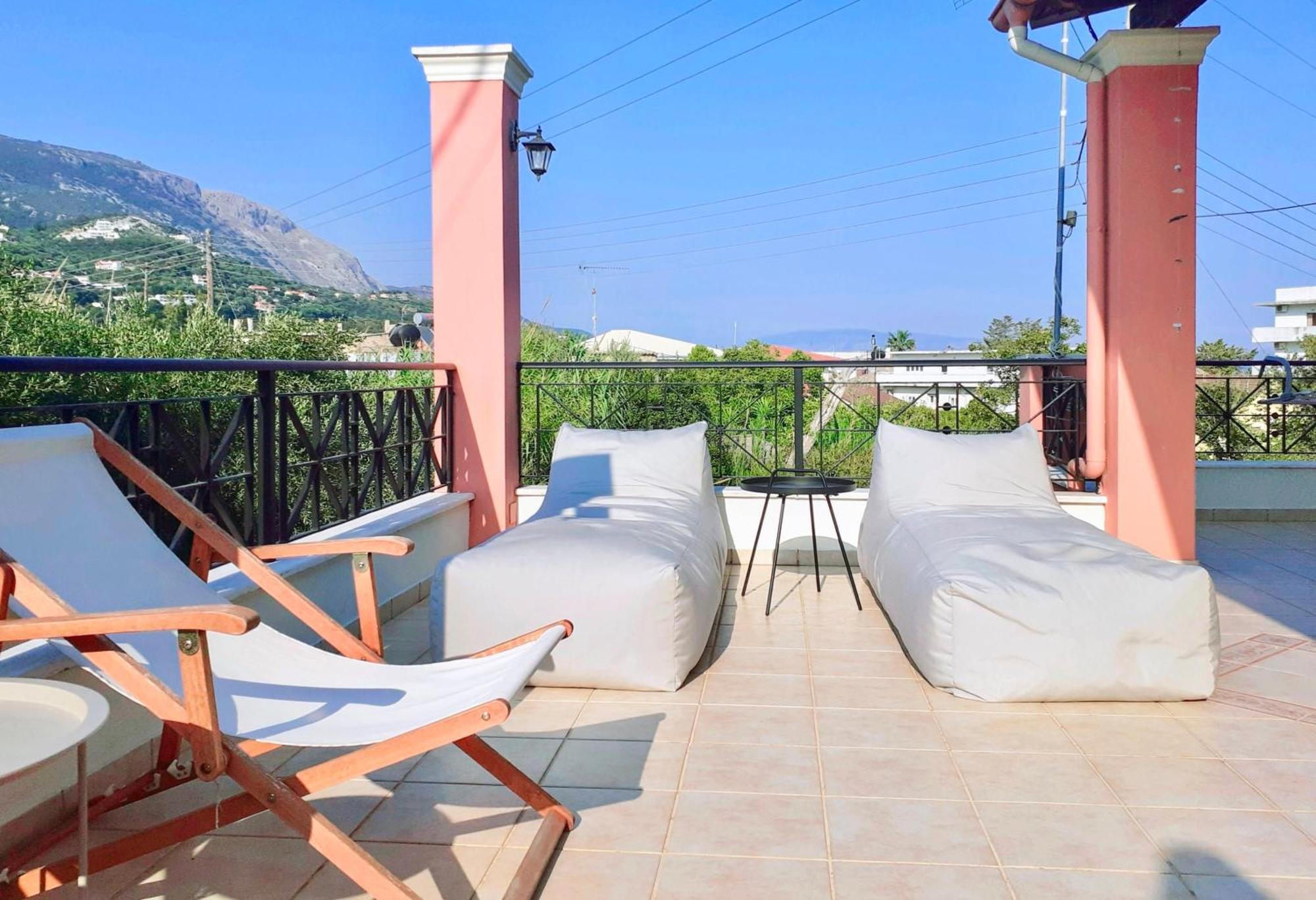 Villa Valia Seaside Ýpsos Buitenkant foto